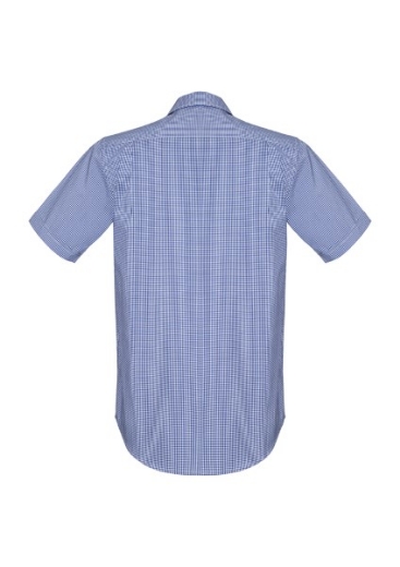 Picture of Biz Corporates Mens Newport Shirt Short Sleeve